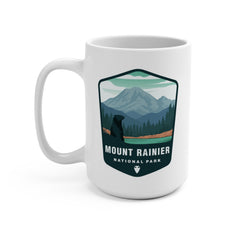 Mount Rainier National Park Ceramic Mug 15oz