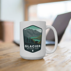 Glacier National Park Ceramic Mug 15oz