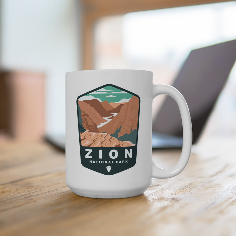 Zion National Park Ceramic Mug 15oz